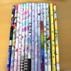 キャラクター　鉛筆　2B 15本