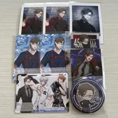 ヒプノシスマイク ヒプマイ 入間銃兎 缶バッジ カード ぱしゃこれ ステッカー