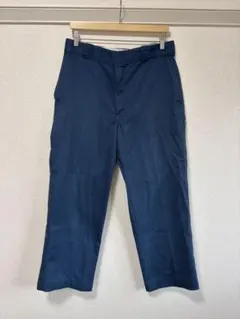 90s Dickies 874 ワークパンツ USA製 W34 ネイビー