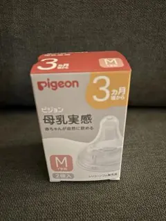 ピジョン　母乳実感　乳首　M 2個入り　哺乳瓶
