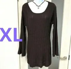 新品タグなし　肩出しもOK★ゆったりニットワンピース薄手