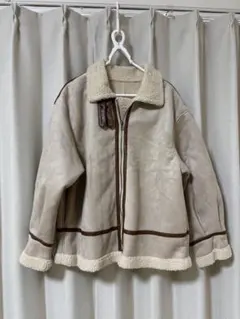 スエード調ボアジャケット