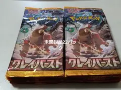 未サーチ】ポケモンカード クレイバースト 未開封パック 15パック