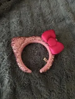 HELLO KITTY 猫耳カチューシャ ピンク