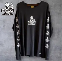 【極美品】#FR2 × JUNGLES コラボ ロンT シスター 黒 試着のみのサムネイル