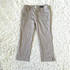 ロートレアモン ベージュ カジュアルパンツボタン付き チノパン サイズ2 日本製