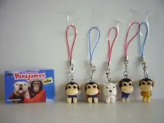 希少新品未使用品パンくん&ジェームズ プチハートストラップ　ご当地熊本 希少新品未使用品パンくん&ジェームズ プチハートストラップ ご
