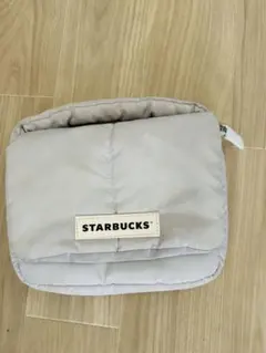スターバックス パフィー バッグ ライトグレーのサムネイル