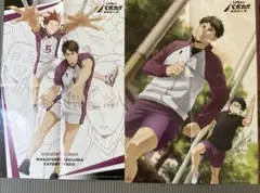 ハイキュー!! バボカ!! BREAK　ポスター&プレイシート 9種類