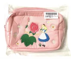 ディズニーキャラクター【刺繍ポーチ】不思議の国のアリス