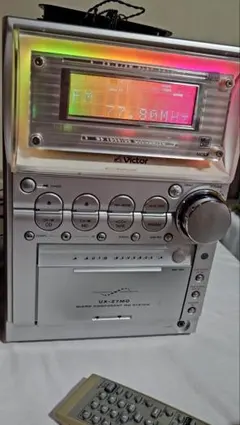 AIWA XR-MJ3DVD ミニコンポ 本体 スピーカーあります。 - メルカリ