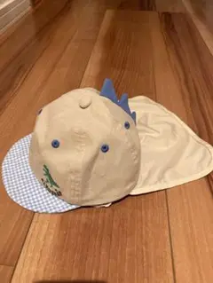 美品　kladskap 恐竜 ベージュキャップ