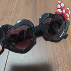 東京ディズニーリゾート ミニー ハート サングラス 水玉 リボン