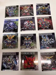元祖SDガンダムスナック2 12種類 シール