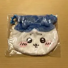 ちいかわガチャ　ハチワレ♡おかお巾着