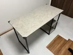 セラミックダイニングテーブルとファブリックの椅子2脚（tomoko様専用