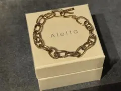 Aletta マリーナリンクチェーンブレスレット ゴールド - メルカリ