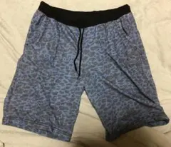 レオパード柄 ショートパンツ ハーフパンツ★中古Lのサムネイル