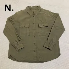 N. カーキカーゴシャツのサムネイル