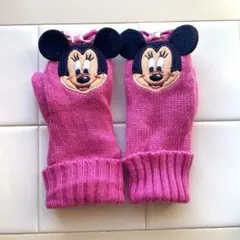 ミニーマウス　キッズ手袋