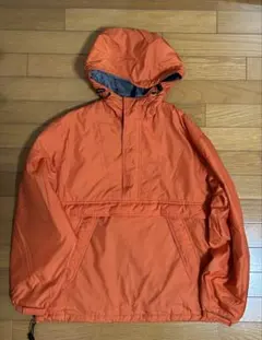 90s old UNIQLO 中綿ナイロンアノラック オレンジ
