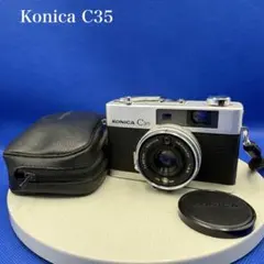【ケース・キャップ付】Konica C35 （露出計OK／シャッター訳あり）のサムネイル