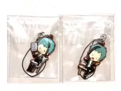 ツイステ　ジェイド　フロイド　ラバーキーホルダー
