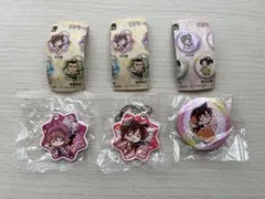 くら寿司 名探偵コナン ラバーチャーム 缶バッジ 灰原哀 毛利蘭 まとめ売り