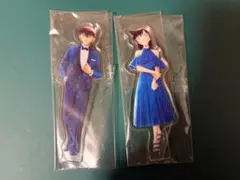 名探偵コナン　工藤新一　毛利蘭　30周年 ジオラマ　アクリルスタンド 台座なし