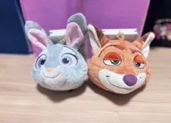 ズートピア2 ニック＆ジュディ　ぬいぐるみキーチャームセッ