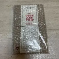 新品 レギュラーサイズ トラベラーズノート LOVE AND TRIP 赤
