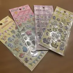 セリア ポケモン プチプチシール　キラキラシール