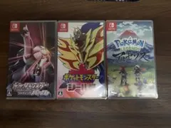 ポケモンゲーム3本セット（Switch）