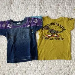 【まとめ売り】半袖　90 恐竜柄　男の子　保育園