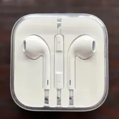 新品未使用／Apple純正 有線イヤホン　マイク付きリモコン搭載