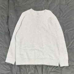 UNIQLO スウェット ライトグレー XL クルーネック