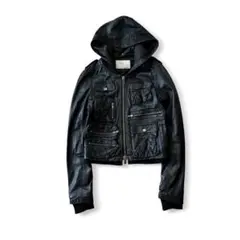 00s 変形 leather gimmick jacket archive V系 - メルカリ