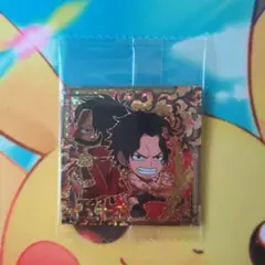 ワンピース大海賊シールウエハース LOG.12 エース/ロジャー SP