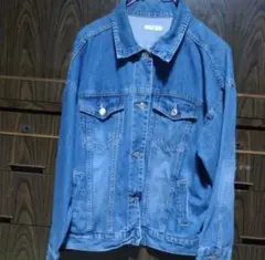 COLZA コルザ ジャケット 長袖 デニムジャケット カジュアル ブルー L