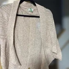 ［人気ブランド］ニットカーディガン earthmusic&ecology