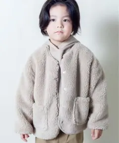 &yam リバーシブル・ボアノーカラーJK