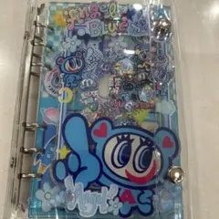 A6 エンジェルブルー　シャカシャカノート　アクリルバインダー