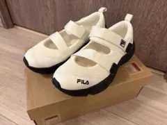 FILA レイトレーナー v2 MJ 厚底スニーカーサンダル 白 25cmのサムネイル