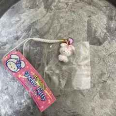 【未開封】ご当地キティ　北海道限定　雪うさぎキティ　根付け　2003年