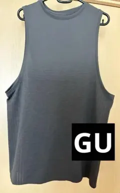 ご*ん様 GU ACTIVE グレー ノースリーブ Tシャツ L タンクトップ