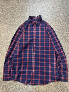 く*ぅ様 Gap チェック柄 長袖ネルシャツ Lサイズ