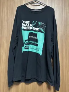 ギルダン　プリントロンT　アメカジ　ゆるだぼ　長袖シャツ