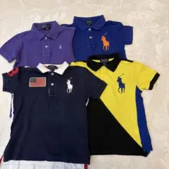 ラルフローレン　100㎝　半袖ポロシャツ4枚セット　男の子