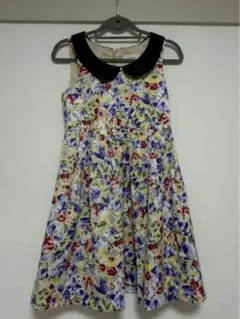 JILL STUART ジルスチュアート　花柄ノースリーブワンピース Sサイズ