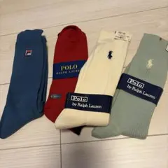専用✴︎Polo by Ralph Lauren 、フィラソックス 4足セットのサムネイル